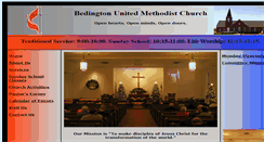 Desktop Screenshot of bedingtonumc.org